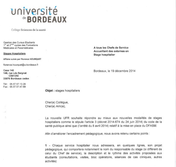 lettre de demande de repos