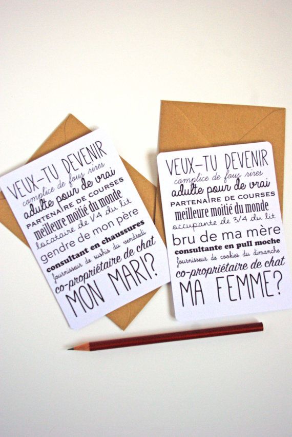 lettre de demande en mariage par une femme