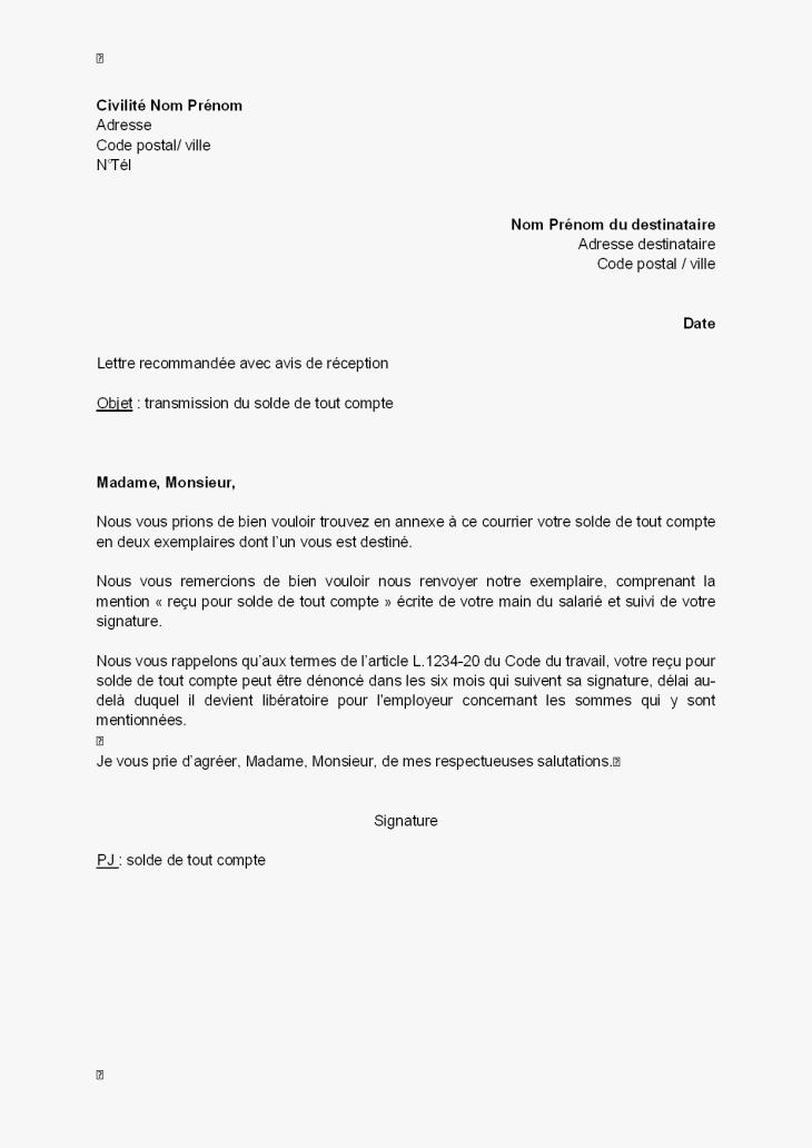 lettre de desistement gratuit