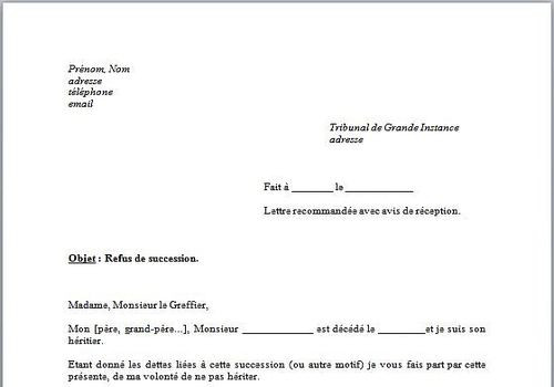 lettre de desistement pour cheque