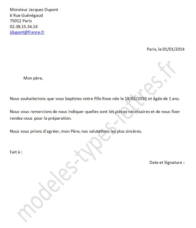 lettre de domiciliation chez les parents