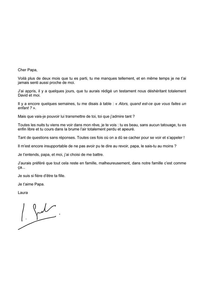 lettre de donation de pouvoir