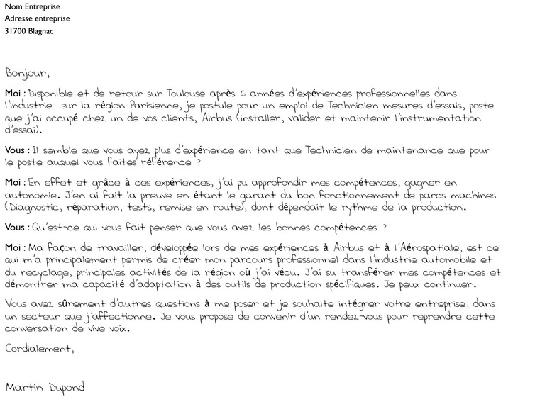 lettre de lmotivation