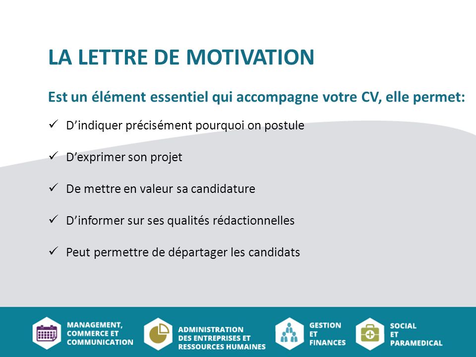 lettre de lmotivation