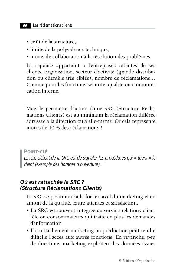 lettre de mecontentement d'une prestation de service
