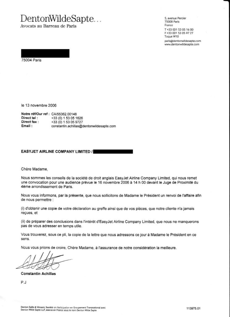 lettre de mise en demeure remboursement