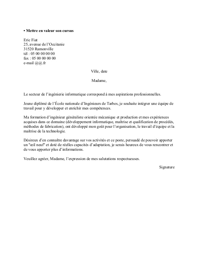 lettre de motivation administrateur systeme