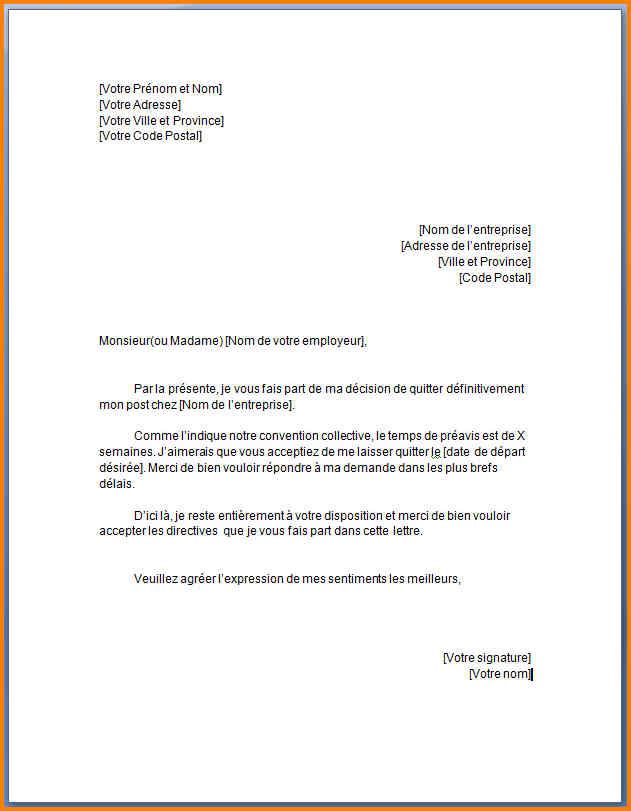 lettre de motivation demande d'emploi