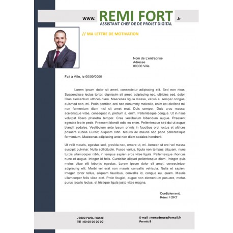 lettre de motivation graphiste