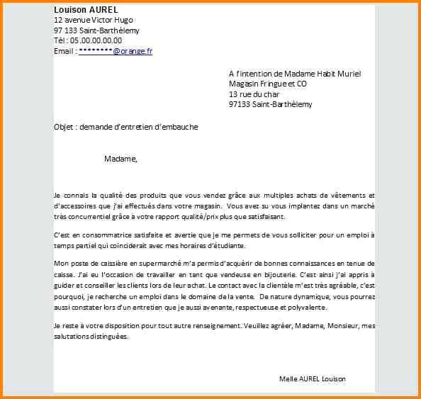 lettre de motivation gratuite candidature spontanee