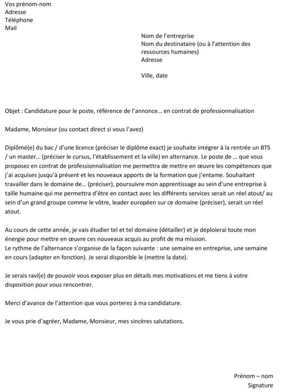 lettre de motivation gratuite macon