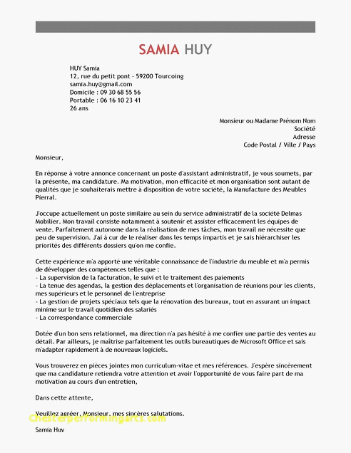 lettre de motivation juriste droit des affaires