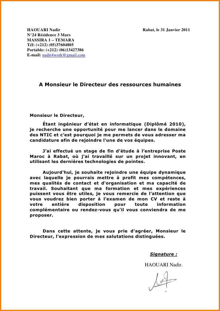 lettre de motivation main ou ordinateur
