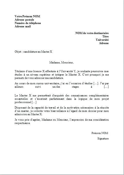 lettre de motivation main ou ordinateur