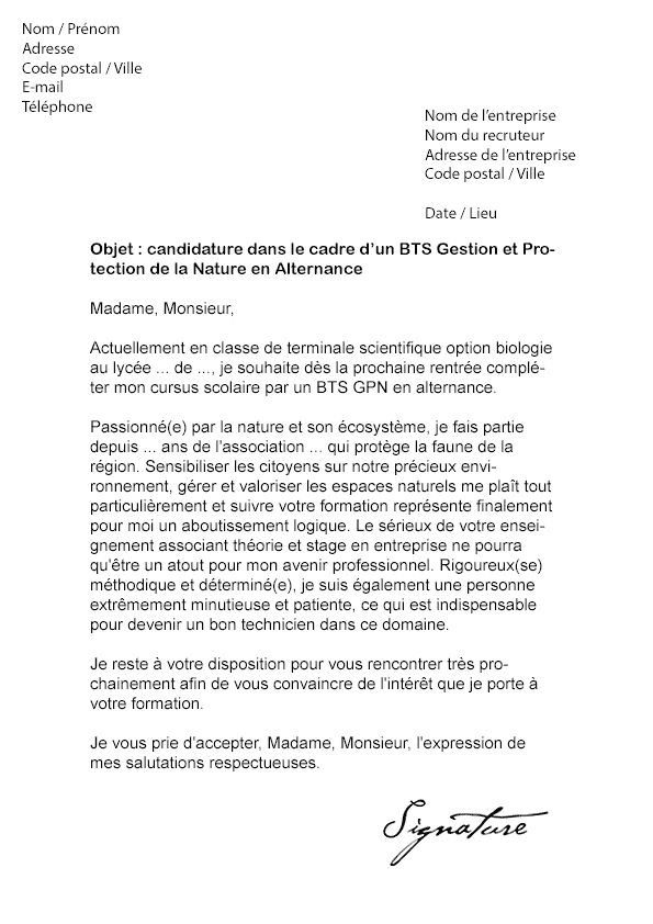 lettre de motivation pour attache commercial