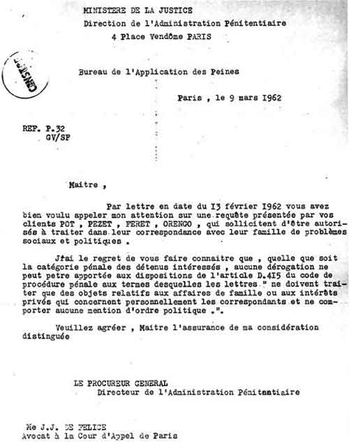 lettre de motivation pour parloir