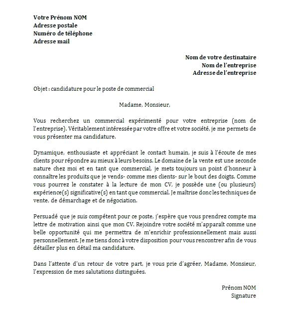 lettre de motivation secretaire gratuite