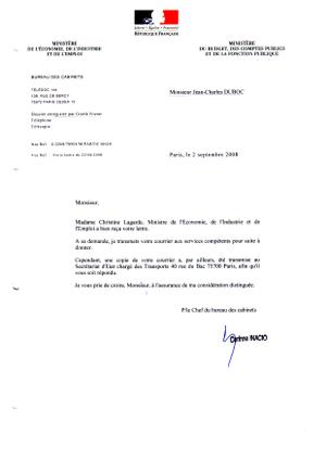 lettre de mutation fonction publique territoriale