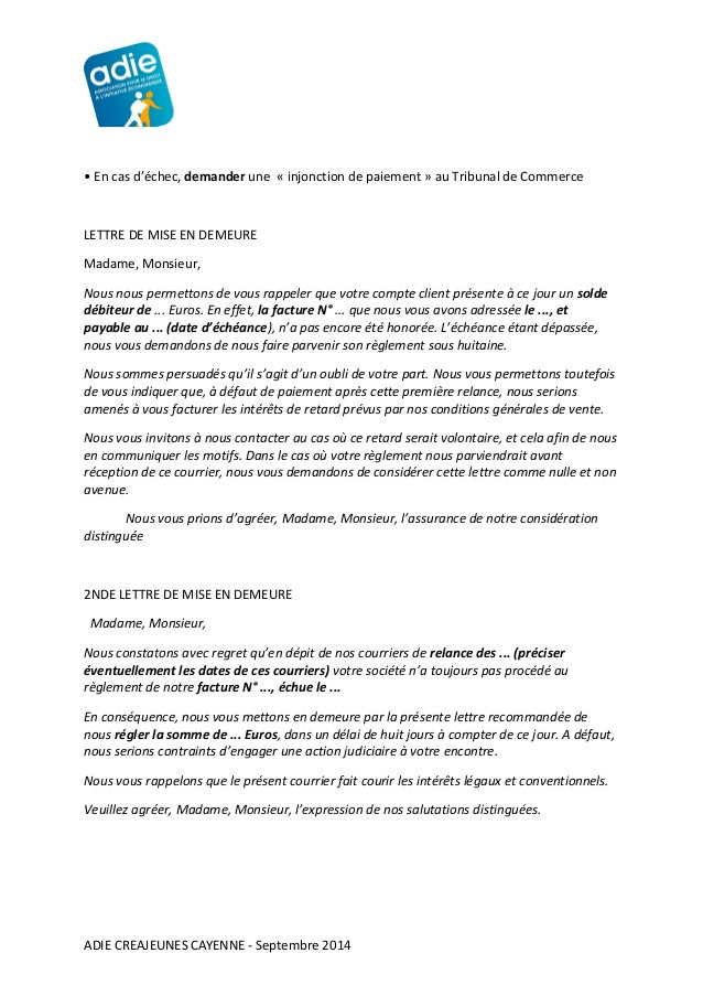 lettre de non renouvellement de cdd gratuite