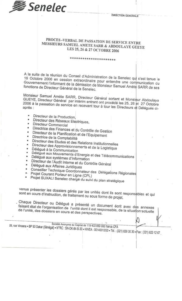 lettre de passation de poste