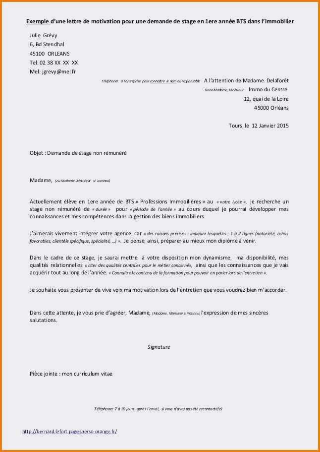 lettre de pouvoir type