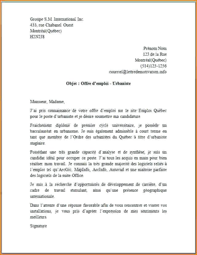 lettre de presentation comptable
