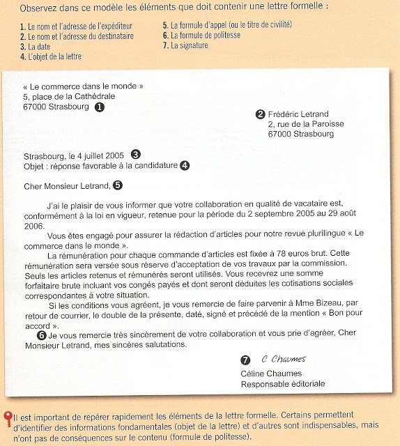 lettre de protestation exemple