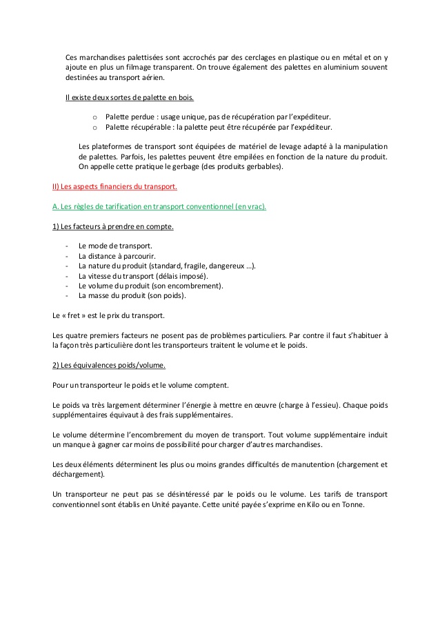 lettre de reclamation transporteur