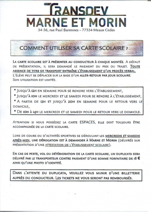 lettre de reclamation transporteur