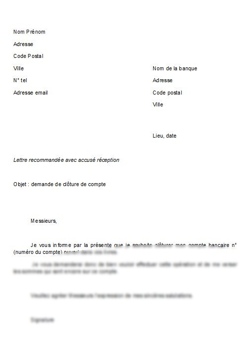 lettre de reclamation