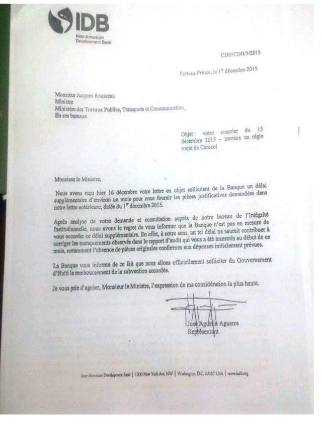 lettre de remboursement banque