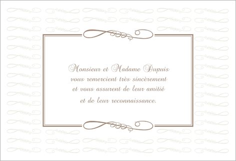 lettre de remerciement apres un deces