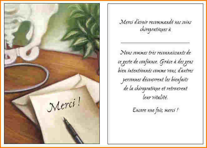 lettre de remerciement cadeau