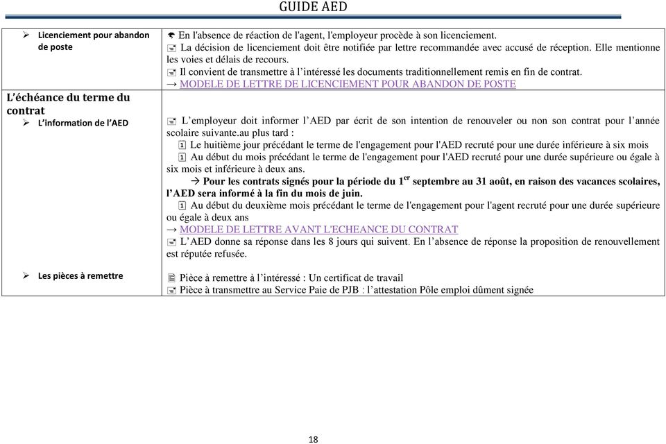 lettre de renouvellement