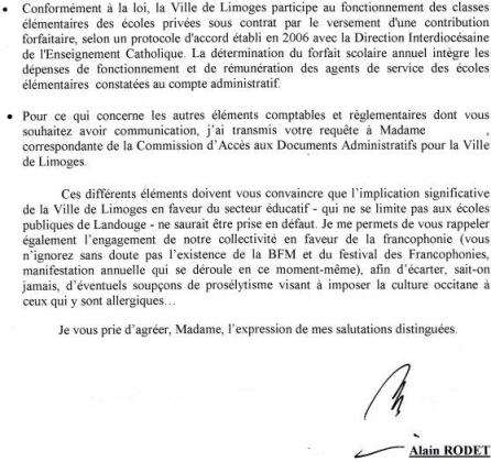 lettre de requete