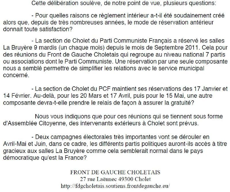lettre de reservation