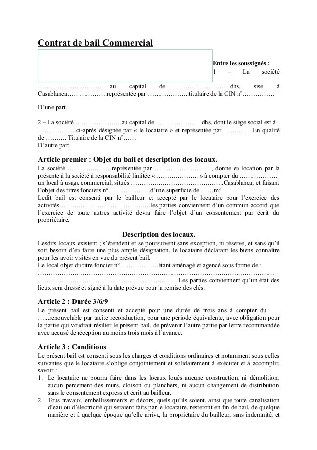 lettre de resiliation de contrat de prestation
