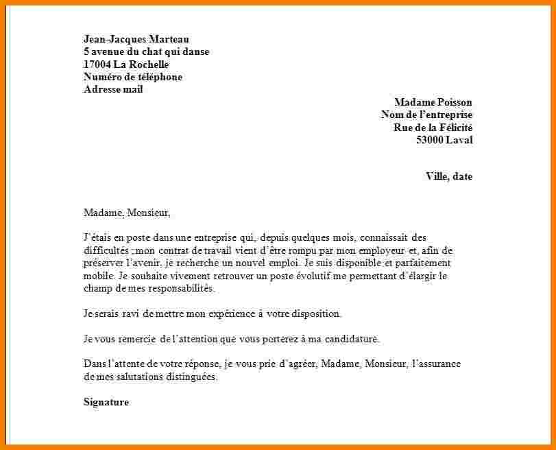 lettre de rupture assistante maternelle