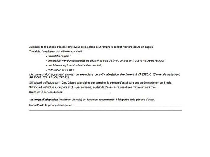 lettre de rupture assistante maternelle
