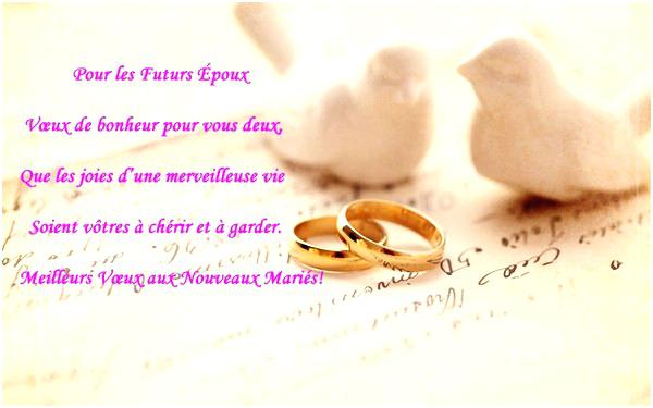 lettre de voeux de mariage gratuit