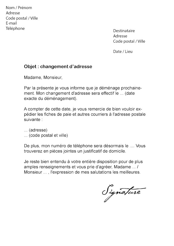 lettre demande augmentation