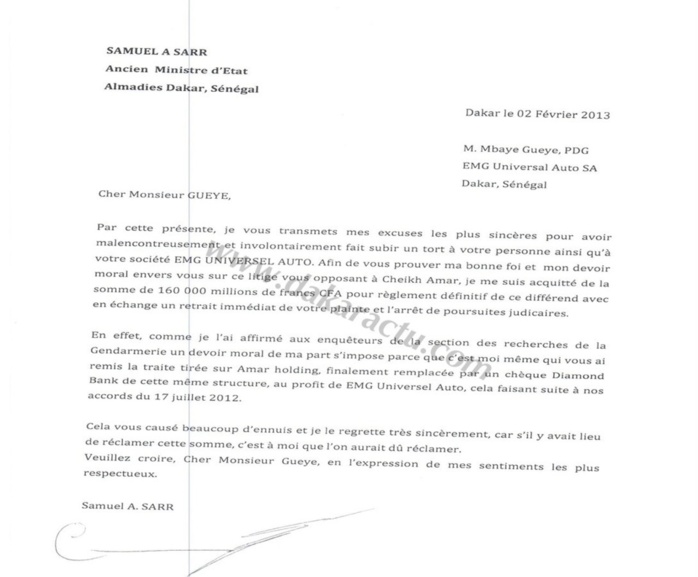 lettre demande d excuse