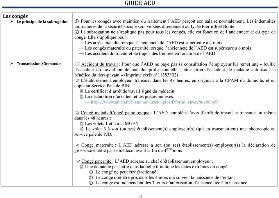 lettre demande de conge paternite 3 jours