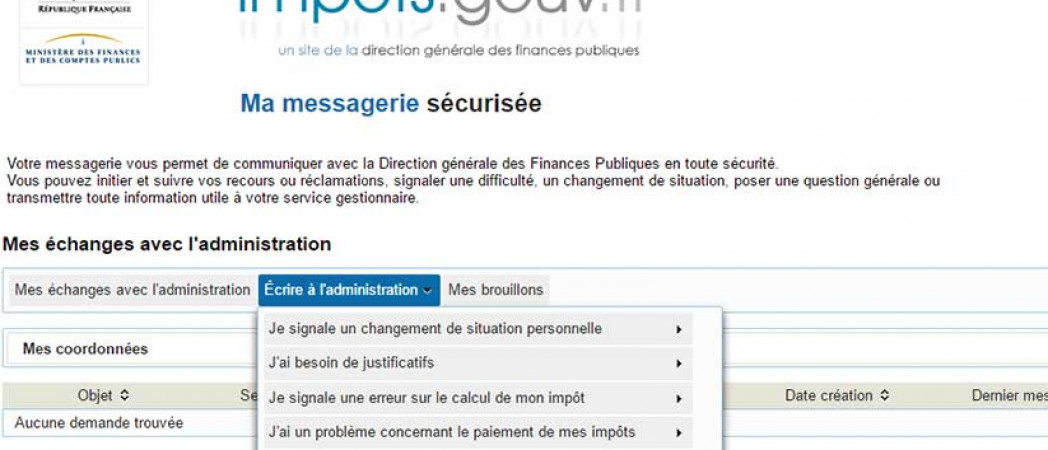 lettre demande delai de paiement impots