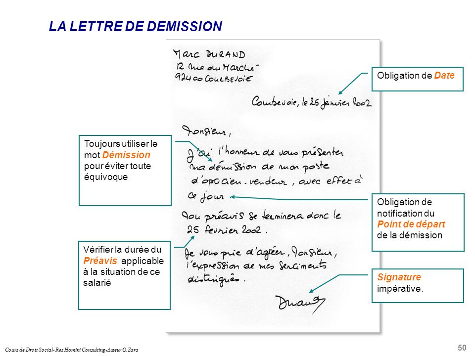 lettre demission chsct gratuite