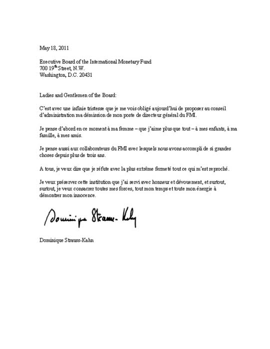 lettre demission exemple suisse