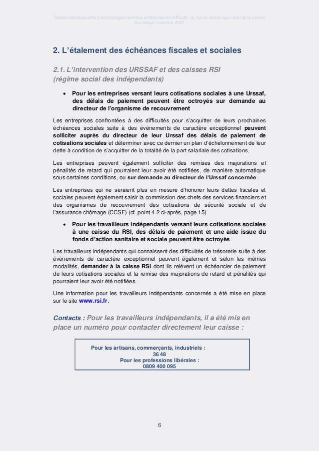 lettre echelonnement paiement