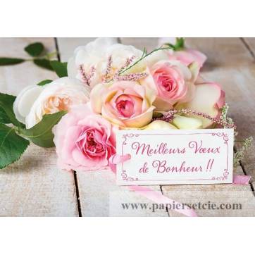 lettre felicitation mariage