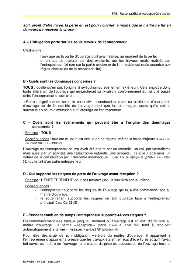 lettre garantie decennale