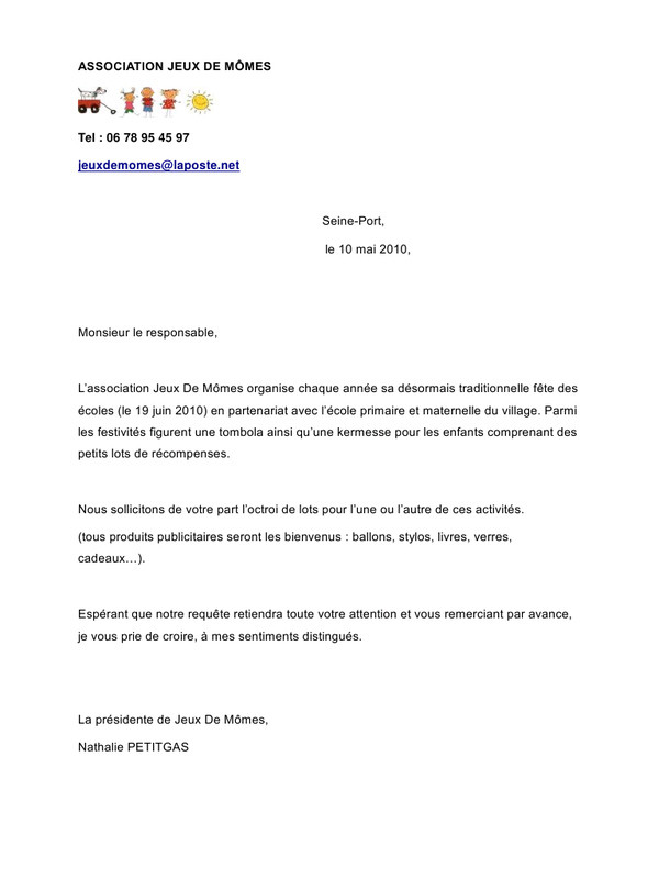 lettre gratuite de demande de logement